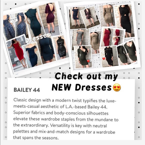 🆕 Bailey 44 Stretch Gray/Blue Midi Dress💙 - Picture 9 of 9